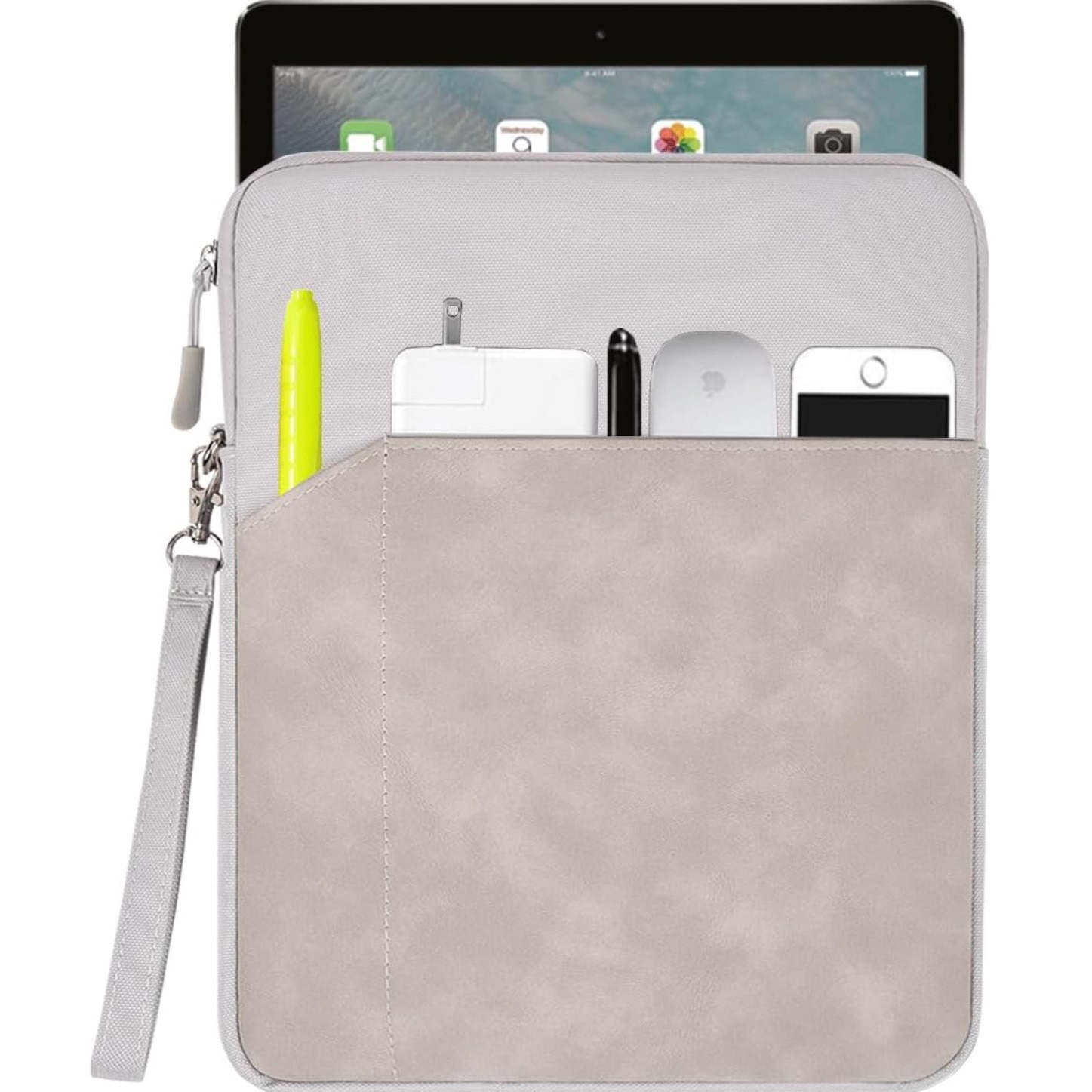 Geanta laptop EtuiTab, pentru laptopuri de pana la 14", impermeabila, compartimente suplimentare, albastru inchis, 31x23,5x2 cm