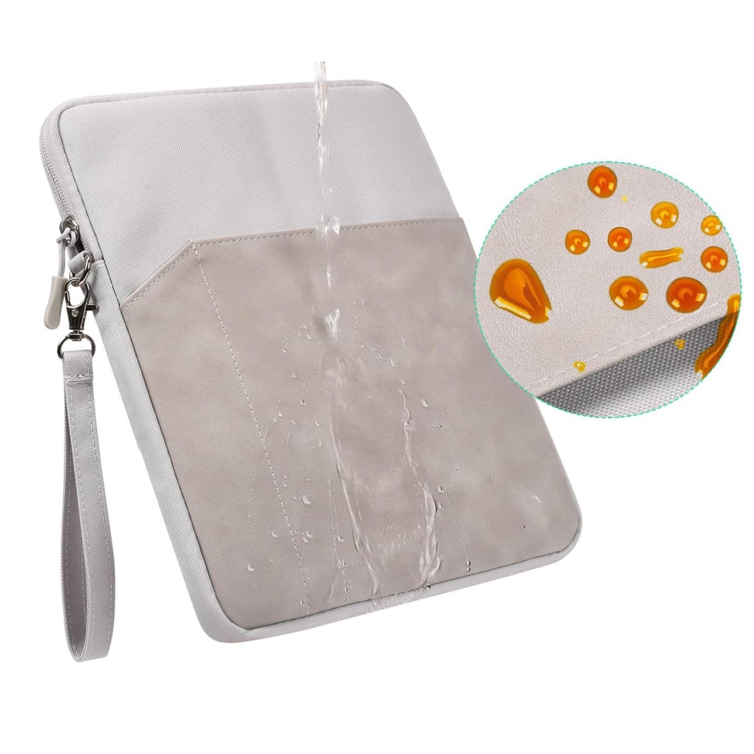 Geanta laptop EtuiTab, pentru laptopuri de pana la 14", impermeabila, compartimente suplimentare, albastru inchis, 31x23,5x2 cm