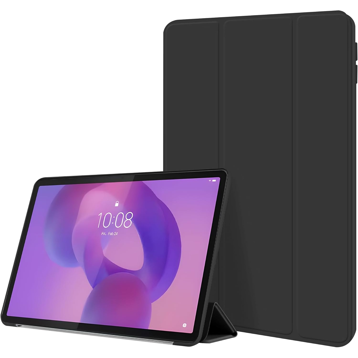 Husa cu clapeta EtuiTab pentru Lenovo Idea Tab Pro 12.7", verde, design subtire, protectie eficienta