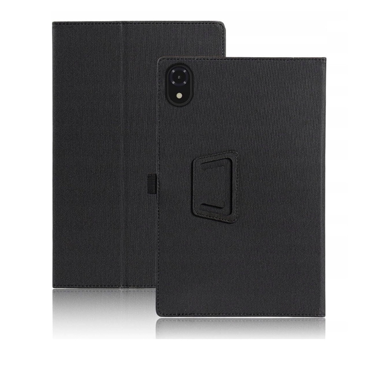 Husa tablete EtuiTab, pentru DOOGEE U9 10,1" 2023 / U9 KID 10,1" 2023, neagra, cu suport si maner integrat