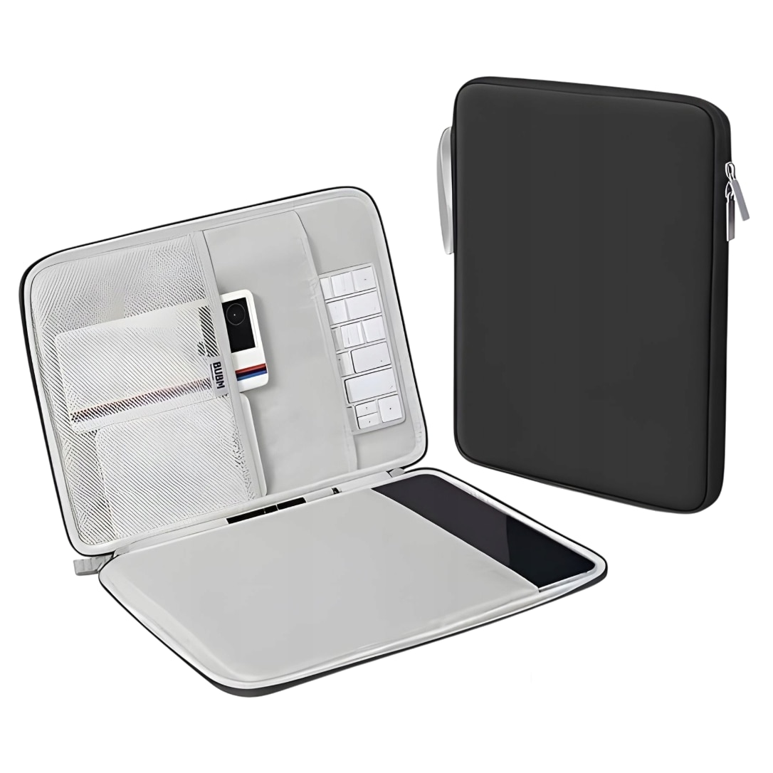 Husa tablete EtuiTab, neagra, impermeabila, dimensiuni 26x17x2cm