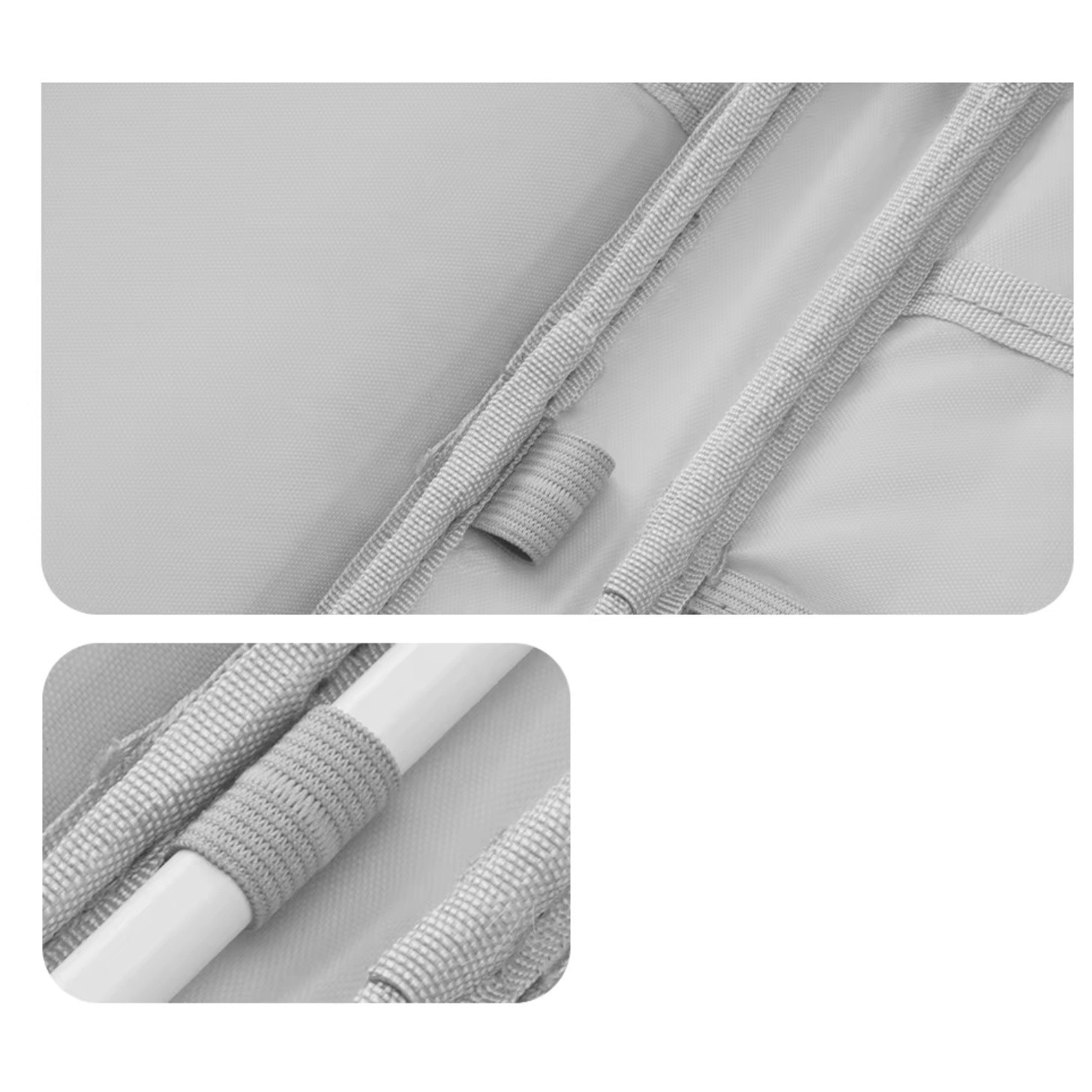 Husă tabletă EtuiTab 10-12 inci, impermeabilă, gri, 26x17x2cm