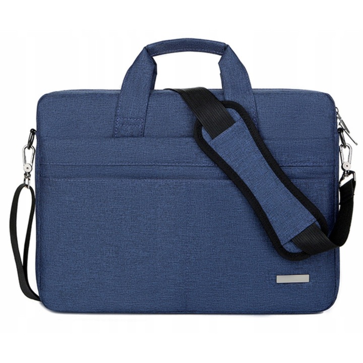 Laptop táska EtuiTab, utazótáska modell, vízálló, mérete 41x30x7cm, sötétkék színű, akár 15,6"-os laptopokhoz