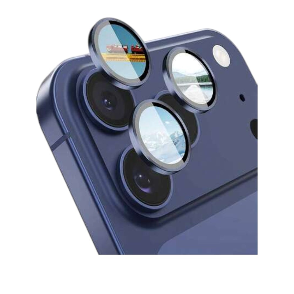 Folie camera foto AF+AR, G-Tech din sticla compatibil cu Apple iPhone 16 Pro, Full Cover, Anti Fog, Ultra Rezistenta, High Definition, Black
