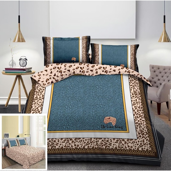 Ágynemű 3D rugalmatlan 6 részes Tokyo SD031