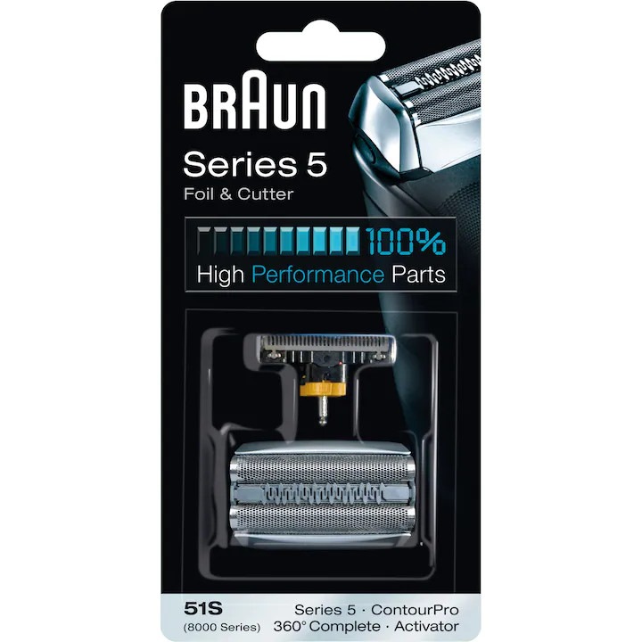 Accesorii aparate de ras electrice, inlocuire pentru Braun 51S, set
