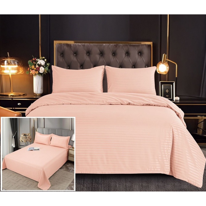 Damaszk ágynemű rugalmasság nélkül, 4 darabos Nadal DA012