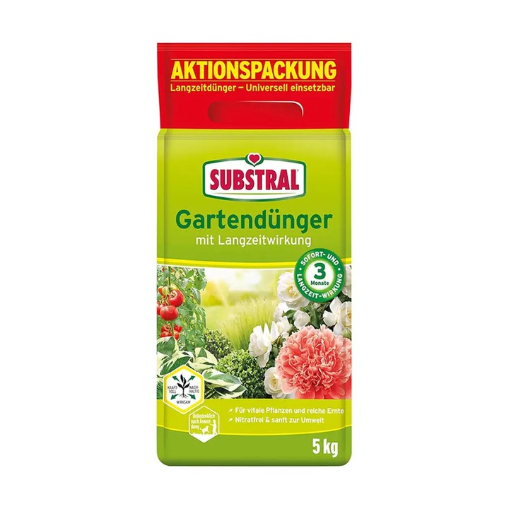 Ingrasamant universal Substral 5kg pentru flori, legume, fructe, arbusti