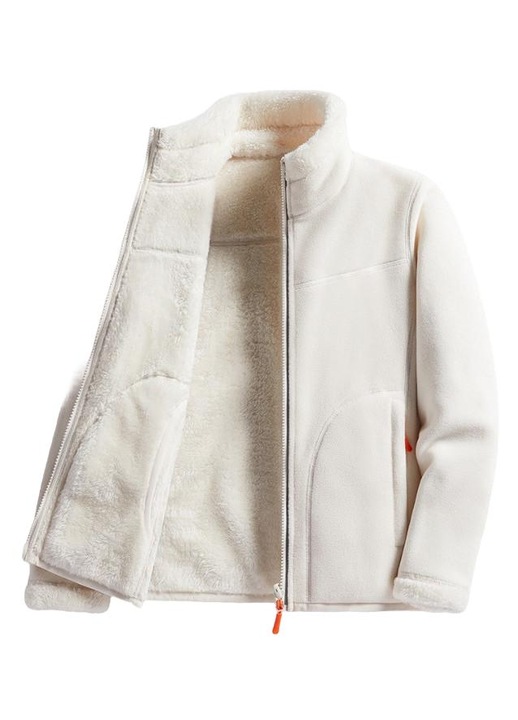 Jacheta dama 22028, Fleece, Bej