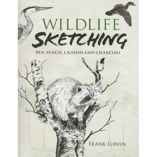 Wildlife Sketching: Pen, Pencil, Crayon and Charcoal, Frank Lohan