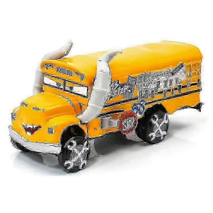 Количка Diecast Disney Pixar Cars Miss Fritter, 11x4.5x6см, многоцветна, подаръчен комплект за деца