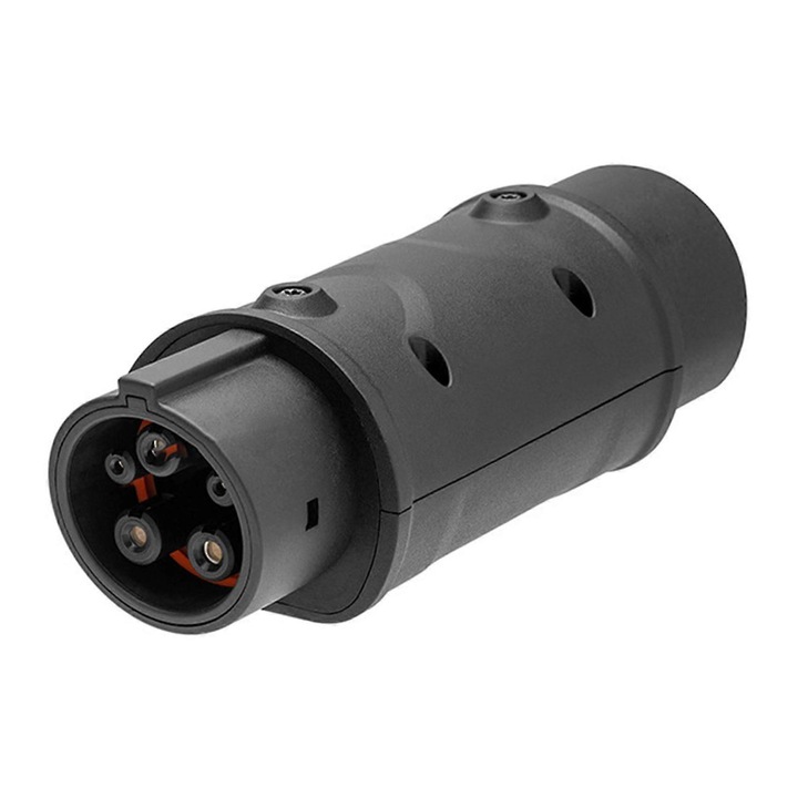 Töltőadapter, 1-es típusú J1772-re, 16A/32A, fekete
