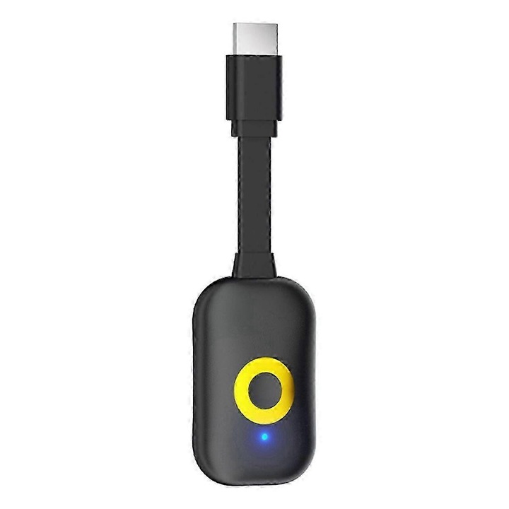 Vezeték nélküli HDMI vevő, 4K, HDMI, többrendszeres támogatás, műanyag