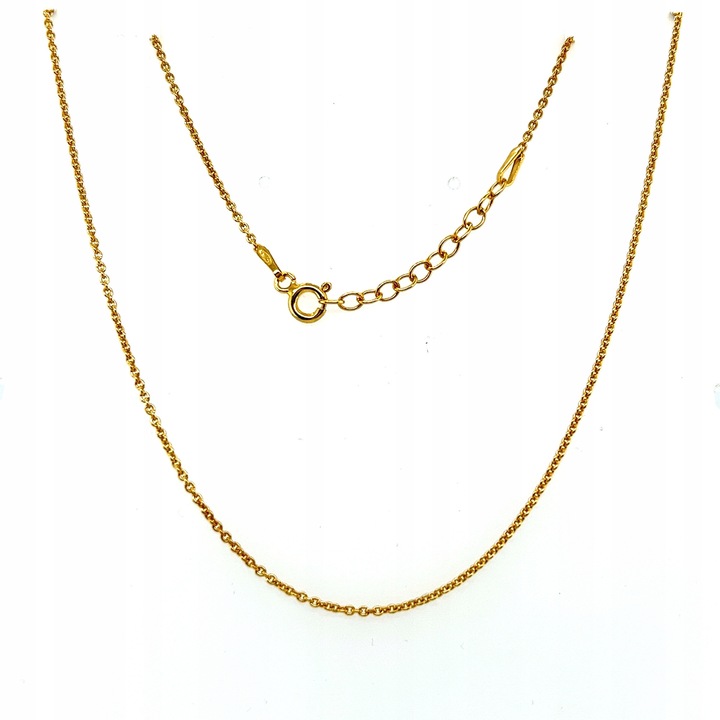 Lantisor argintiu 44cm cu prelungire, bijuterie eleganta pentru dame