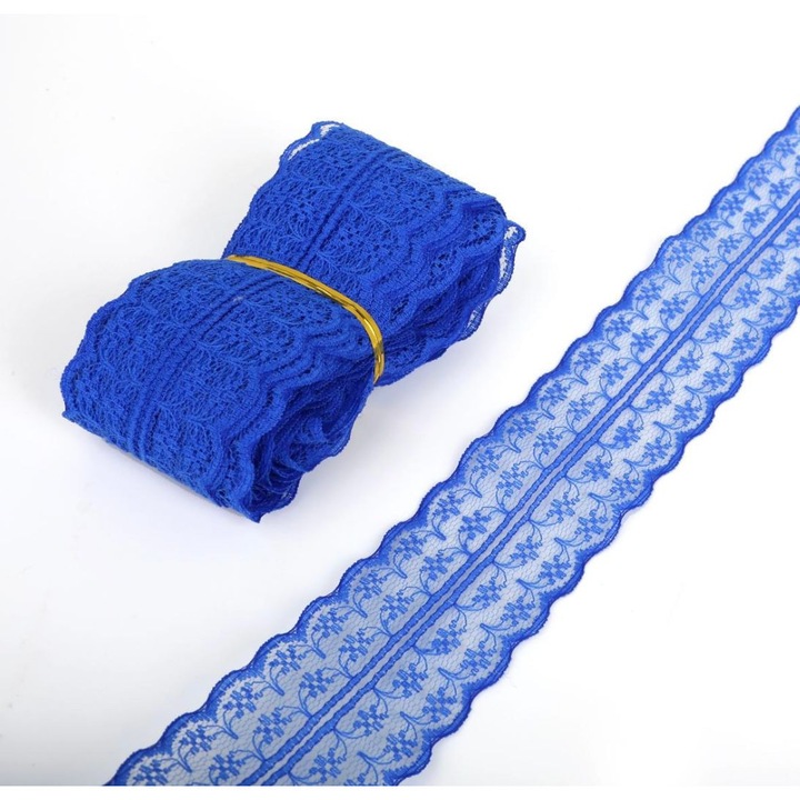 Nem elasztikus csipke, 4 cm, 10 m-es tekercs