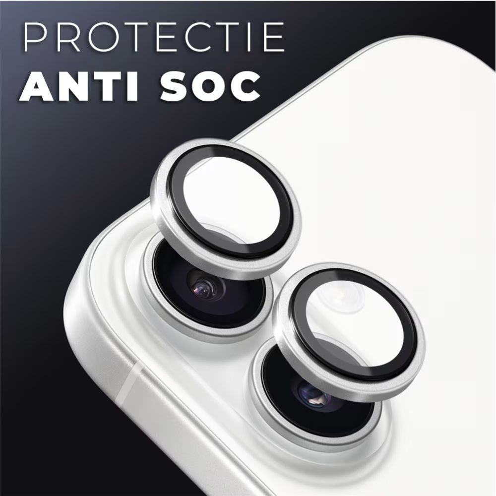 Folie camera foto AF+AR, G-Tech din sticla compatibil cu Apple iPhone 17, Full Cover, Anti Fog, Ultra Rezistenta, High Definition, Silver