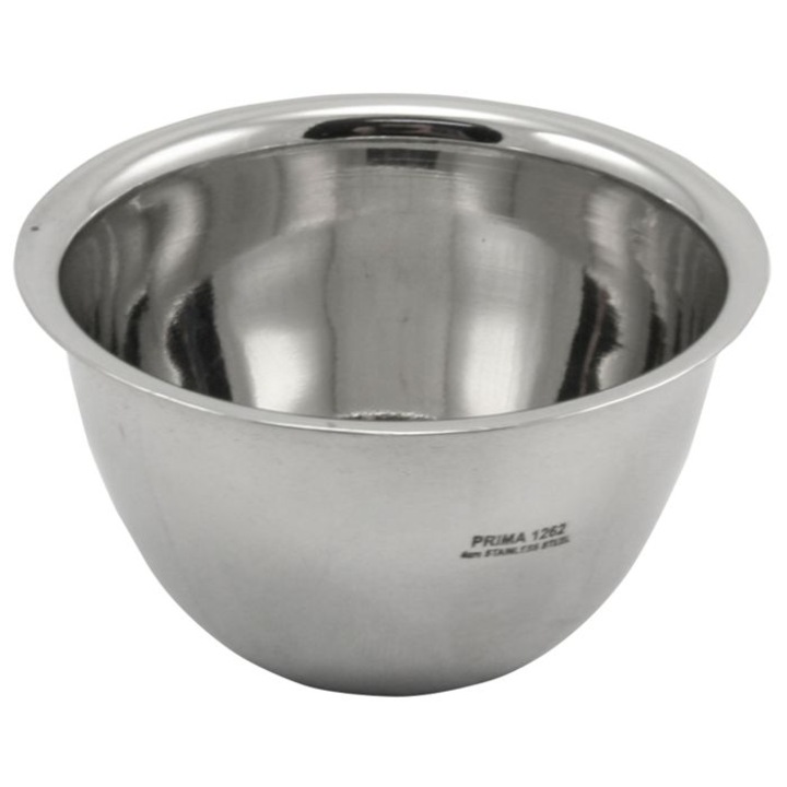 Cutiță medicală rotundă din inox Prima, 4cm, autoclavabilă, durabilitate 10 ani