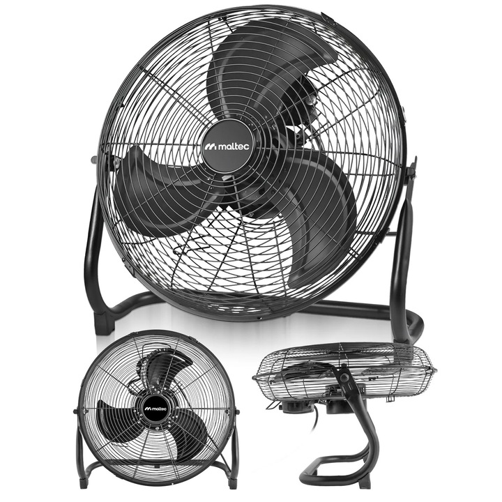 Ventilator de podea W-OC150WT BL, 45 cm, 80 W, MalTec 113256