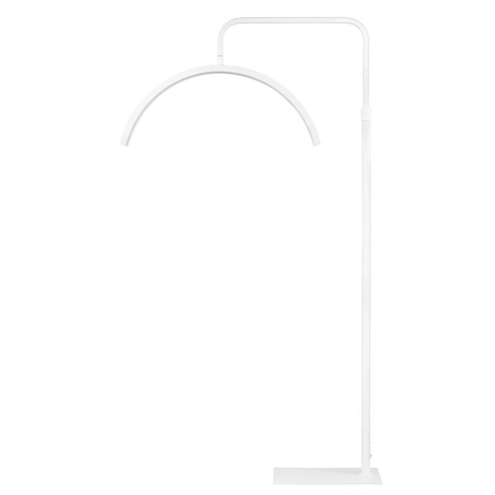 Lampa EPT EPT-135, 1000 lm, 3000K, cap 360°, brat 115–150 cm, alba, plastic, accesorii