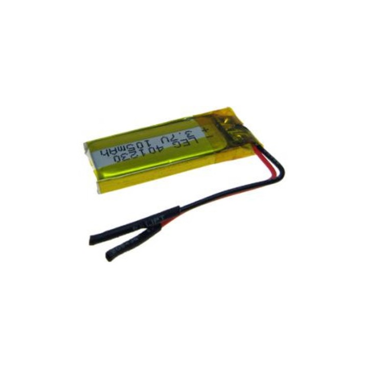 Акумулатор Batimex LP401230 105mAh Li-Polymer 3.7V, 4.0x14.0x30.4mm, 2g