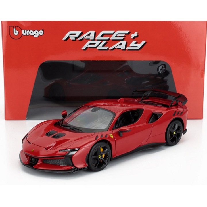 Macheta Ferrari SF90 XX Stradale rosso - 1/18 Bburago