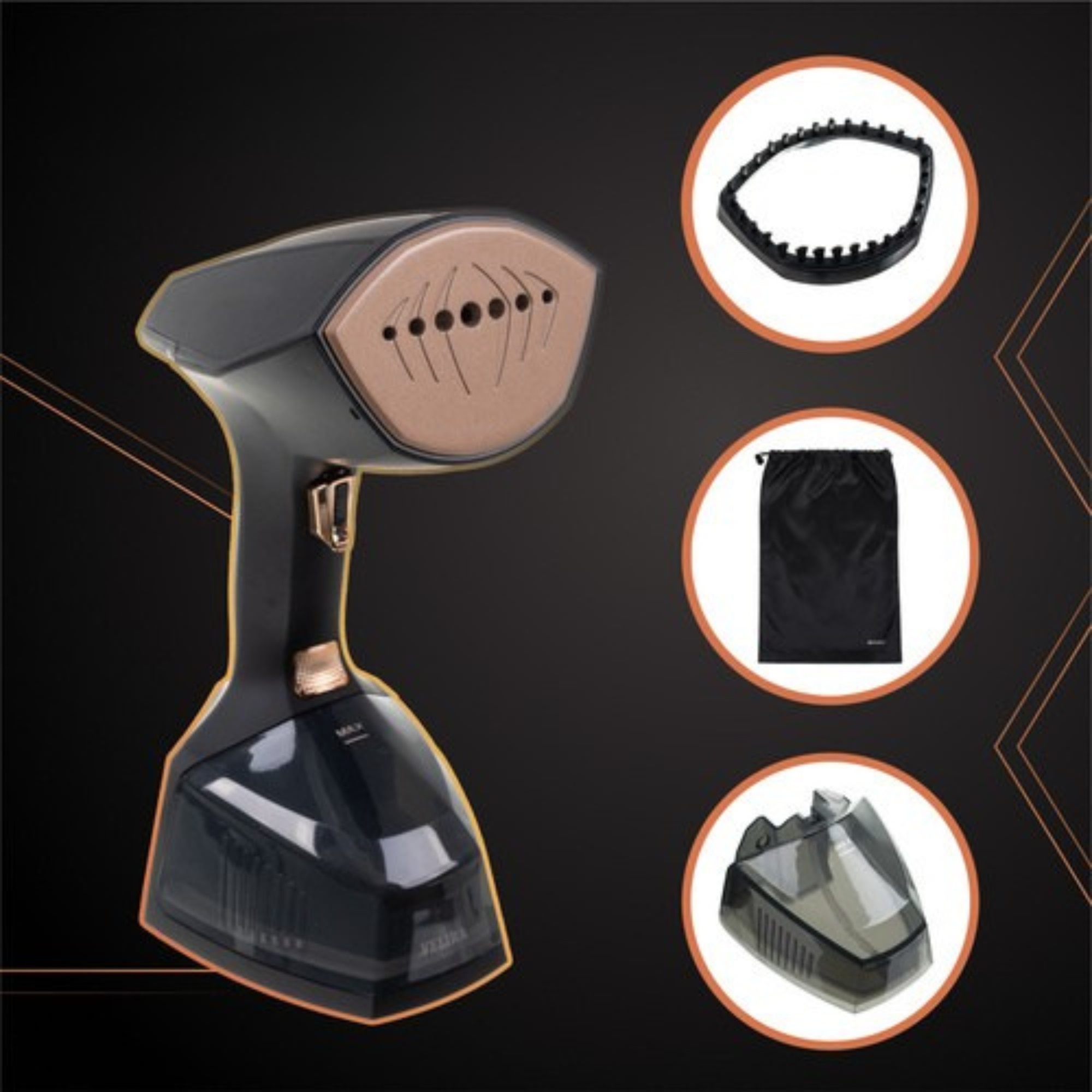 Aparat de calcat cu abur VarioShop®, 2000W, 3 moduri abur, 360ml, portabil