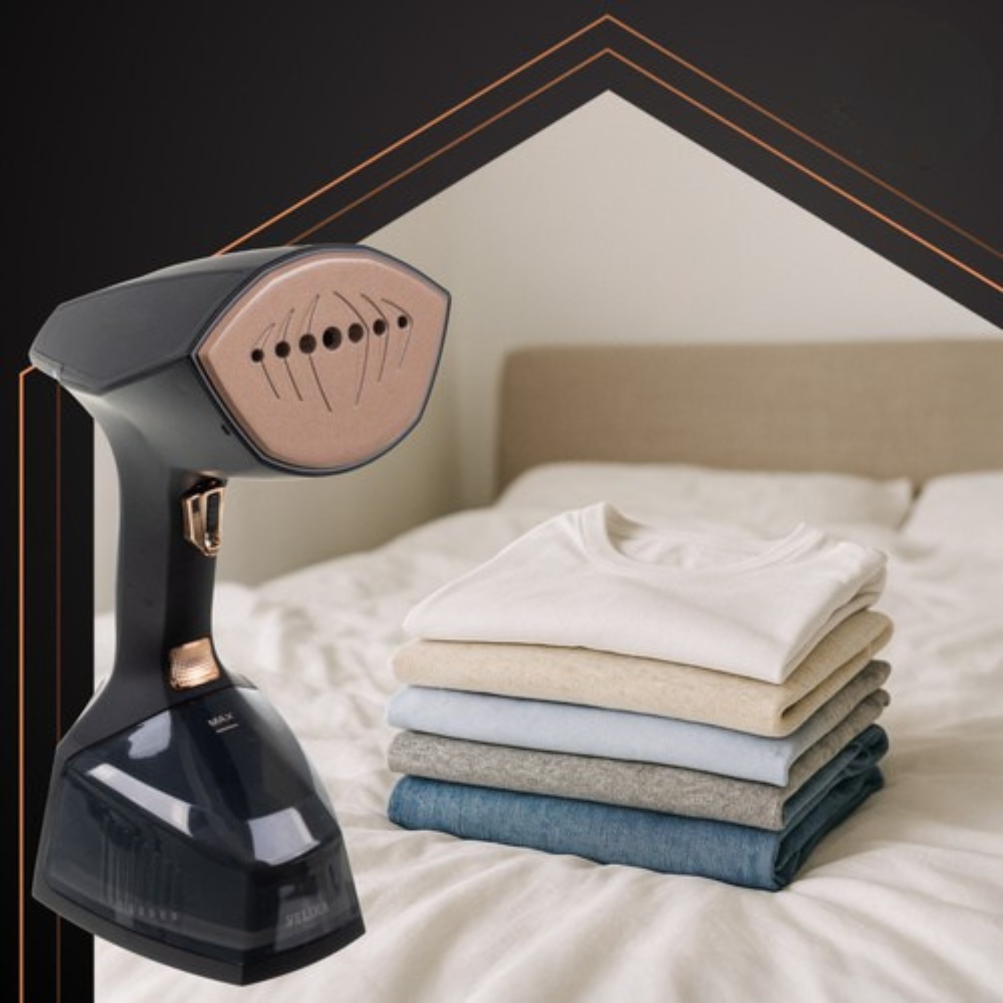 Aparat de calcat cu abur VarioShop®, 2000W, 3 moduri abur, 360ml, portabil