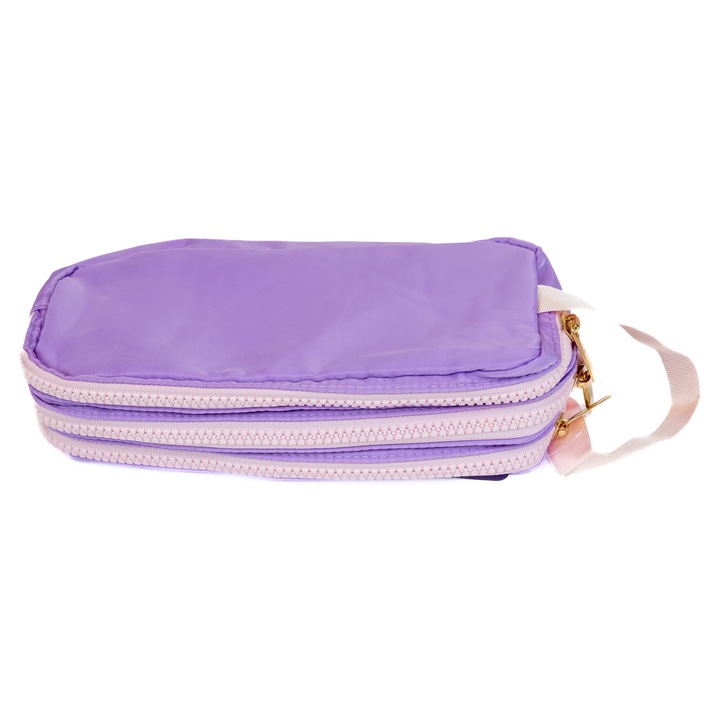 Penar Strigo violet, 3 compartimente 22x10x10 cm