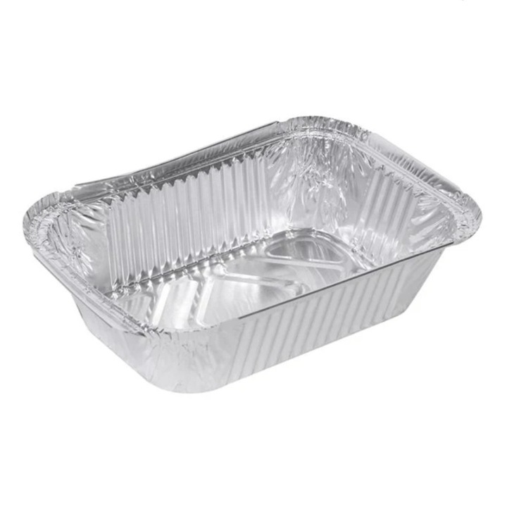 Tavi din aluminiu, de unica folosinta, 5 buc, 20x13.8x5cm