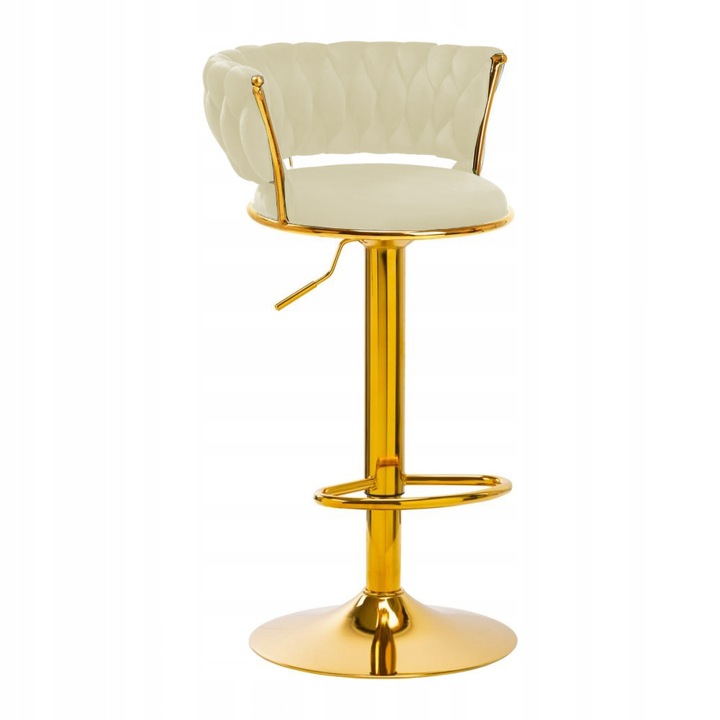 Hoker Just Sit IMPERIA, bézs, 60-80cm, bársony anyag, arany alap