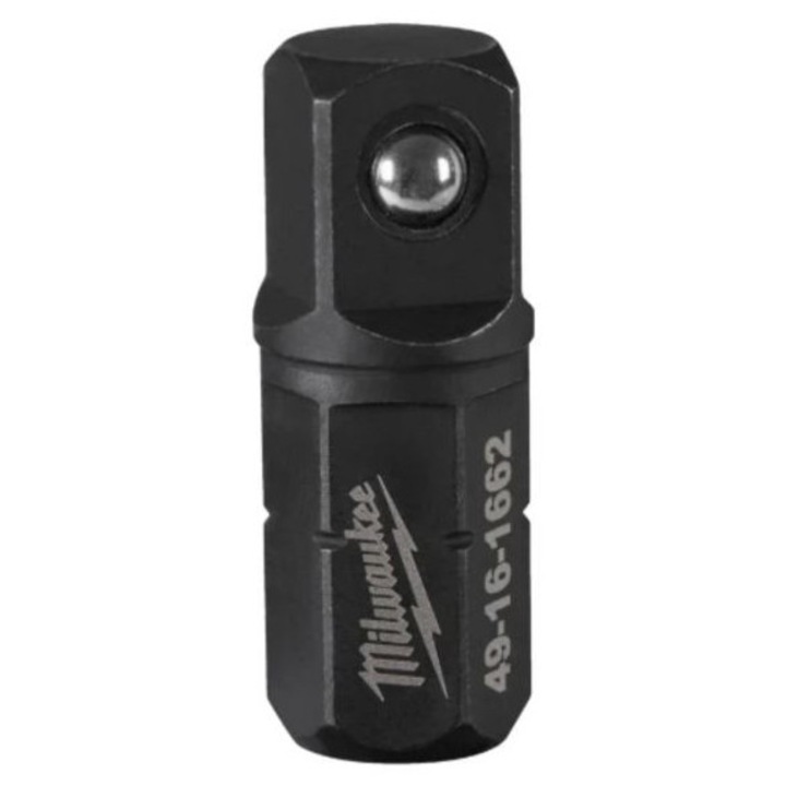 Adaptor clichet cu maner rotativ Milwaukee, reductie 7/16" x 1/2"