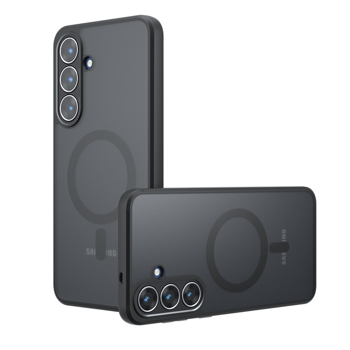 Husa pentru Samsung Galaxy S25 FE - Techsuit PureFrost MagSafe - Frosted Black