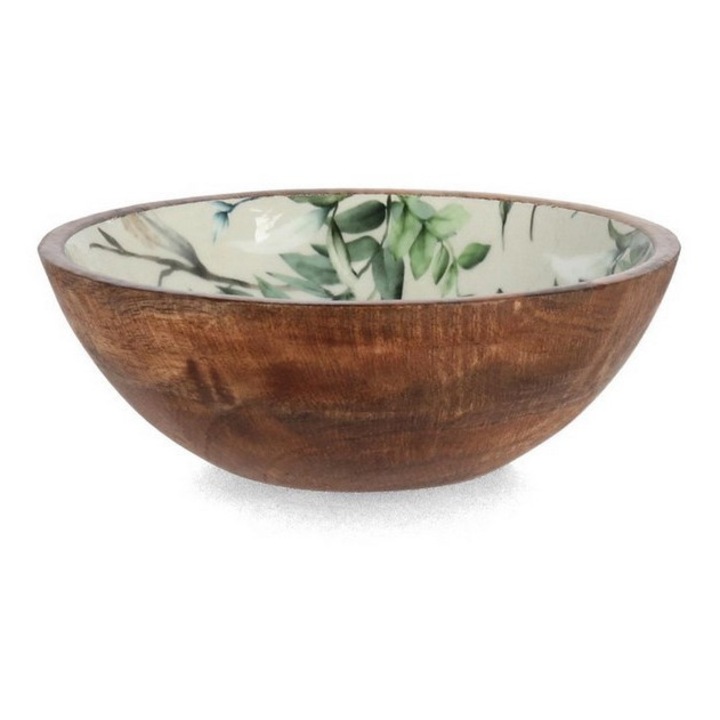 Комплект от 8 разноцветни емайлирани дървени купи Thara Ø18x6,5h