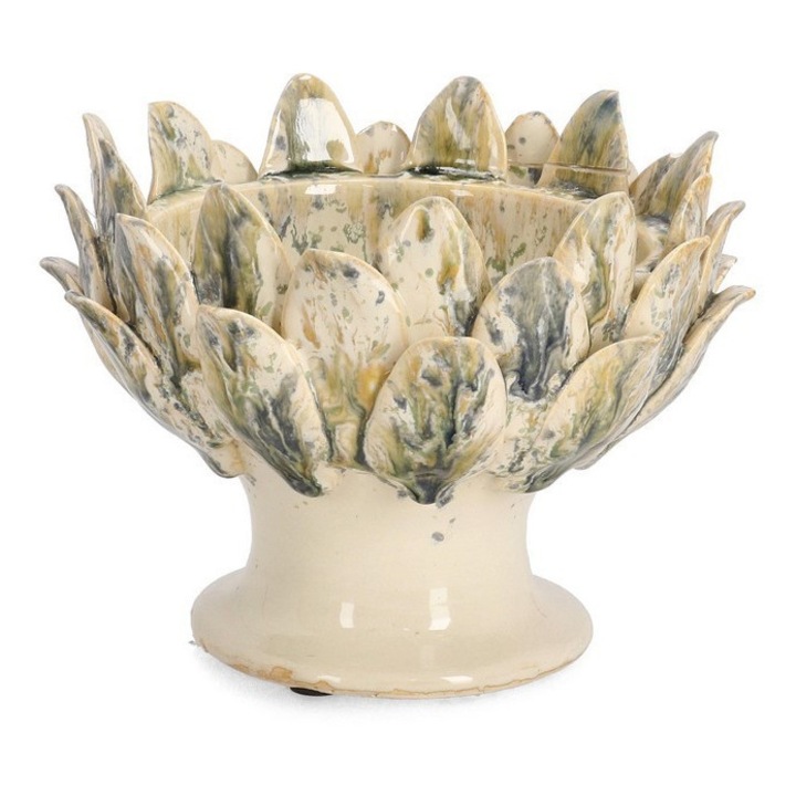 Bol decorativ teracota multicolora Esma Ø20x15h