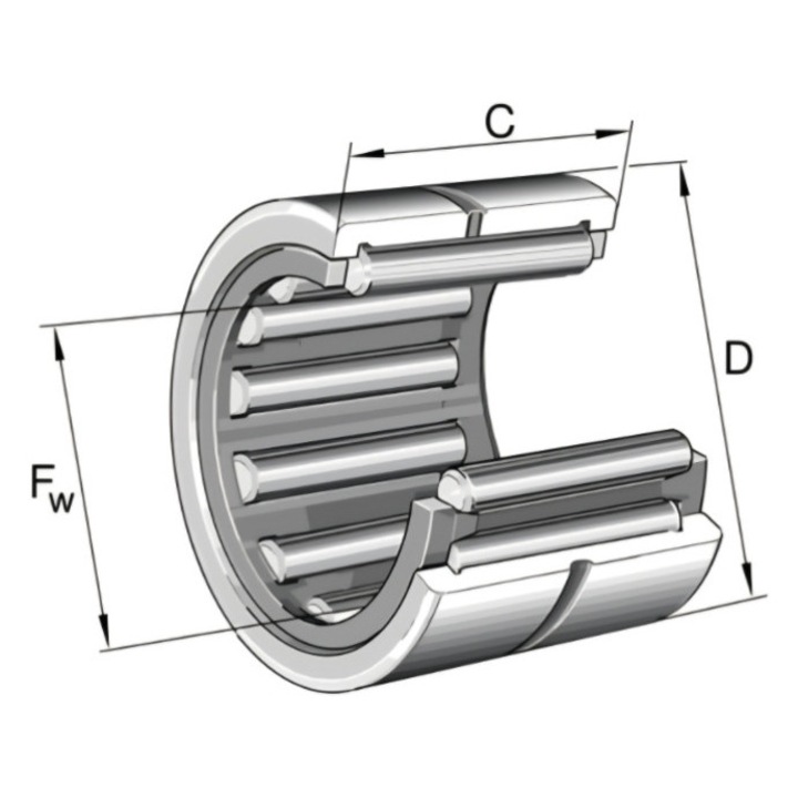 Rulment cu ace PREMIUM INA NK20/16-XL 20x28x16 mm