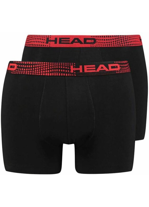 Set boxeri Head Seasonal, Negru/Rosu, S