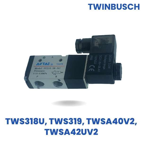 Supapa electromagnetic DC24, AZ, pentru montajuri Twin Busch, 24V