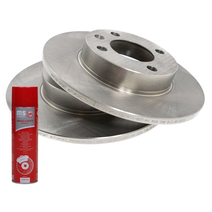 Master-Sport féktárcsa készlet, 2 db, 239x124,5mm, 10mm vastagság