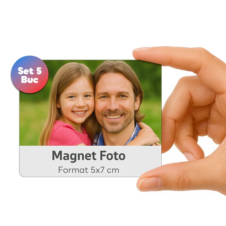 Fényképes Mágnesek 5x7 Szett 5 Db, Prémium Fényes Fotópapír, Személyre Szabott Fotókkal, Nyaralási Mágnes, Esemény vagy Személyre Szabott Ajándék, PhotoPoint