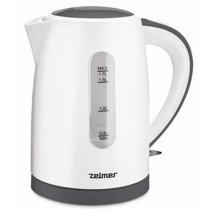 Fierbator electric, Amica, Plastic, 1.7l, Alb