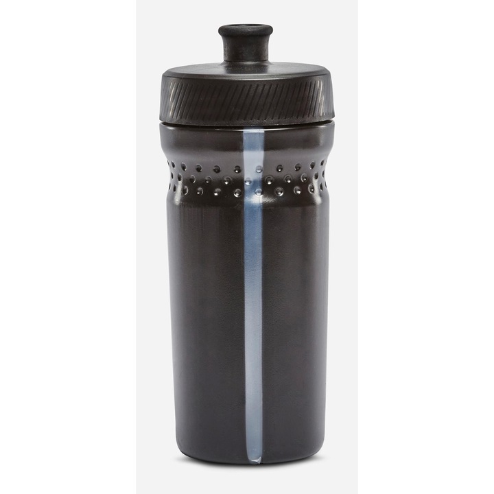 Kerékpáros kulacs 500 380 ml fekete-szürke gyerek, méret nélküli, füstös fekete