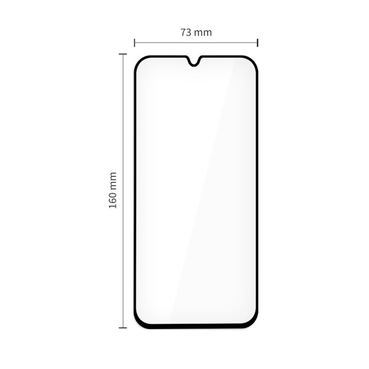 Tech-Protect Glass Fit Plus üvegfólia készlet, 2 db, fekete, 0,3 mm, kompatibilis Samsung Galaxy A16 / A26 / A17