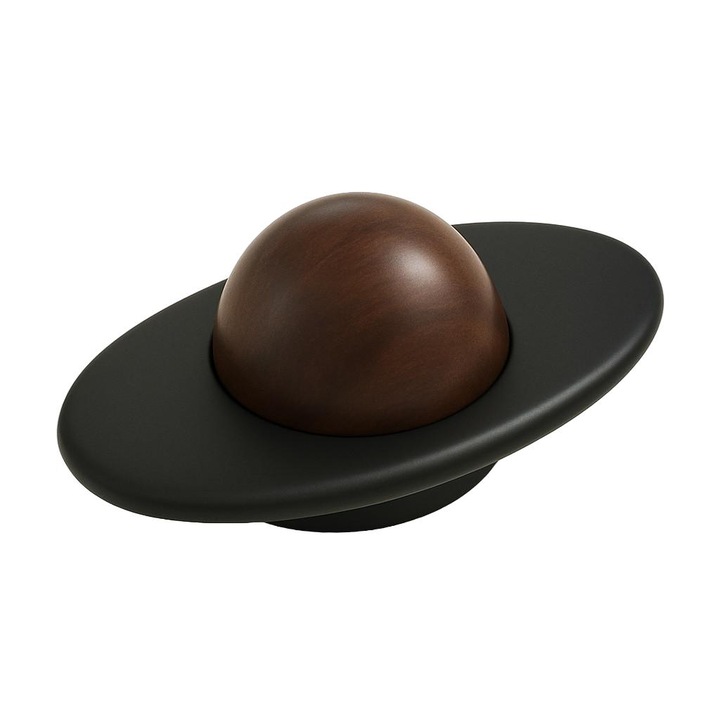 Cuier Urban Avocado, Negru Mat + Imitatie Lemn, Montaj Usor, Design Elegant