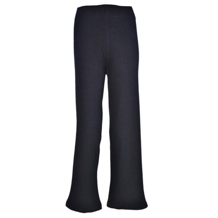 Pantaloni casual pentru fete, Pik P2810N, Negru 123799