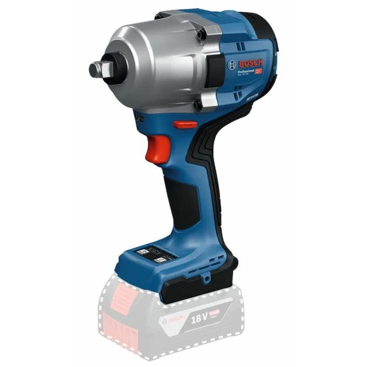 Cheie cu impact 1/2" BOSCH GDS 18V-780 C, 780Nm, 2,1kg