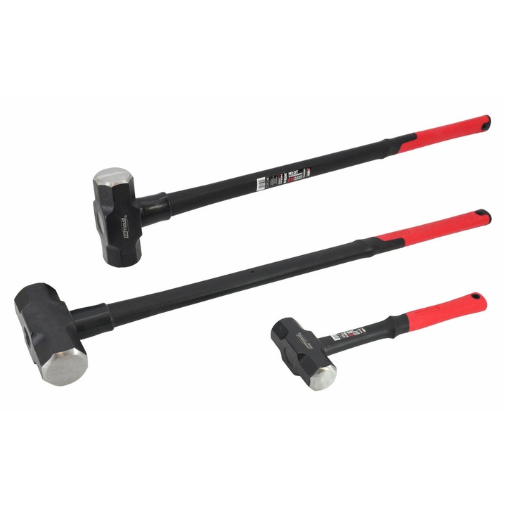 Ciocan de demolare Awtools, 4,5kg, 910mm, maner ergonomic, negru