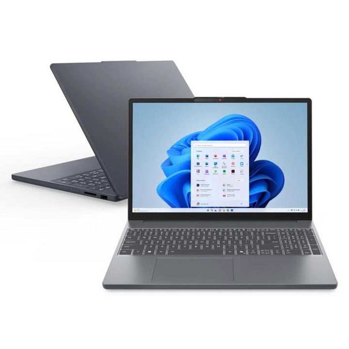 Laptop Lenovo IdeaPad Slim 3, Intel Core i5-13420H, 24 GB RAM, 512 GB SSD, Wuxga, Luna Grey, 15,3 inch