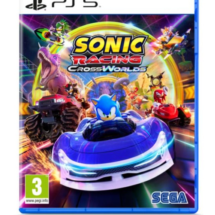 Joc PS5 Sonic Racing: CrossWorlds, 24 trasee, 23 personaje, multicolor CENEGA