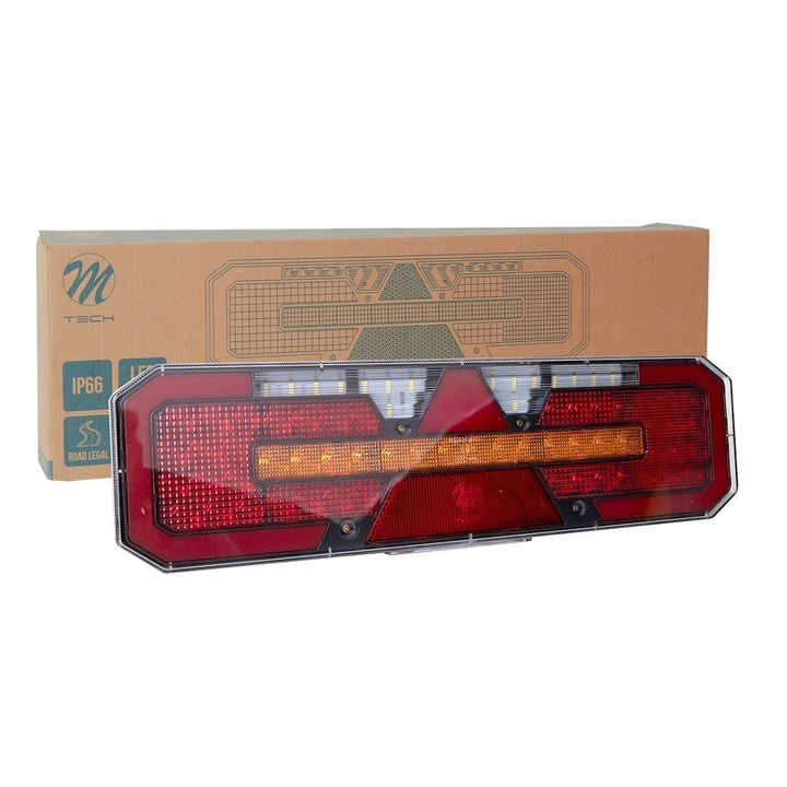 Lampa spate stanga M-TECH homologare ECE 92 LED 12V 24V