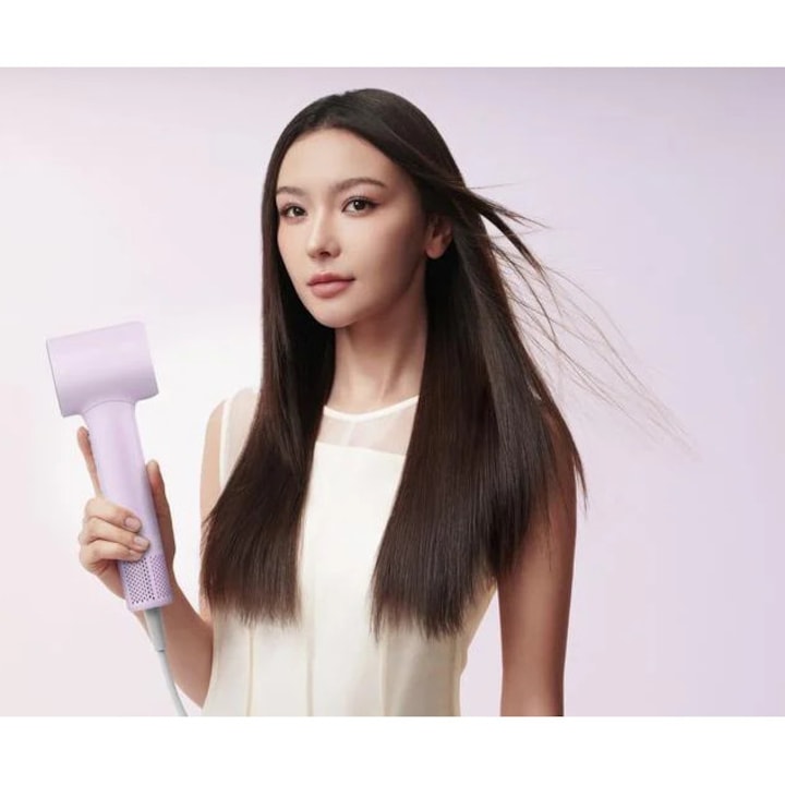 Сешоар Dreame Hair Mini, 100000 об/мин, йонна технология, лилав, 270г